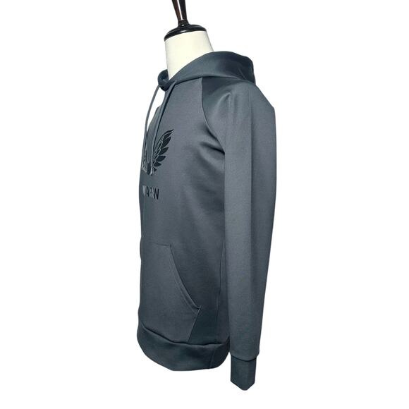 McLaren | Men | F1 Black Logo Stretch LS  Performance Hoodie | Sz Small - Picture 4 of 14